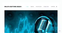 Desktop Screenshot of milosradio.tv